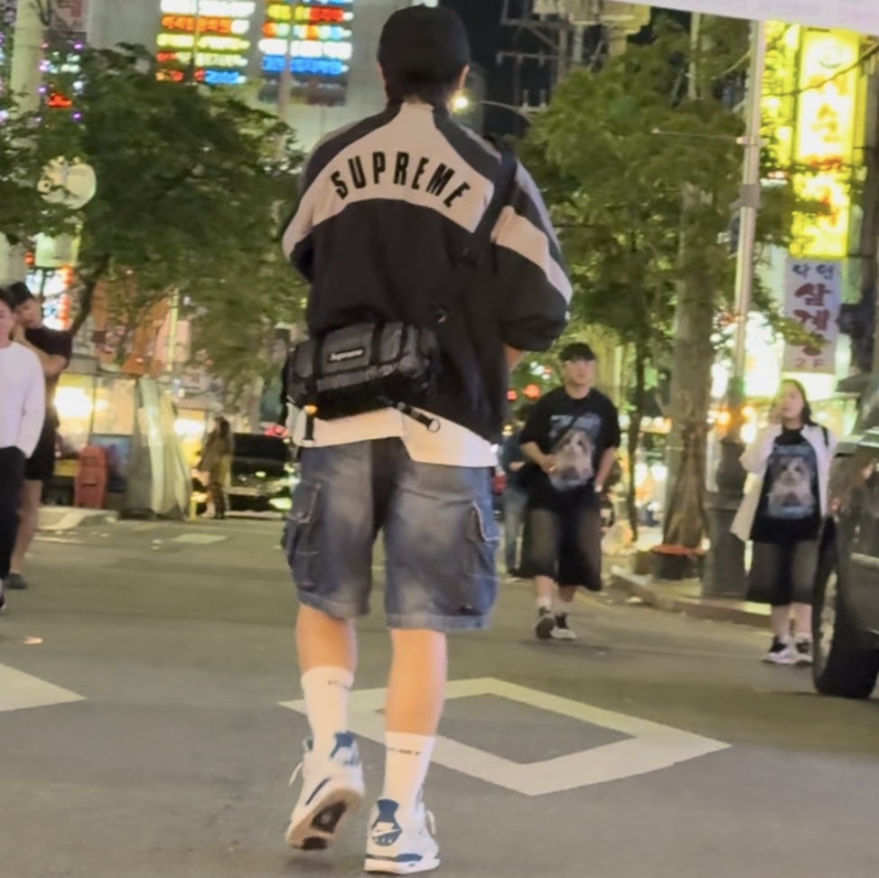 Supreme x Umbro Track Jacket Black - 23SS 착용 스타일