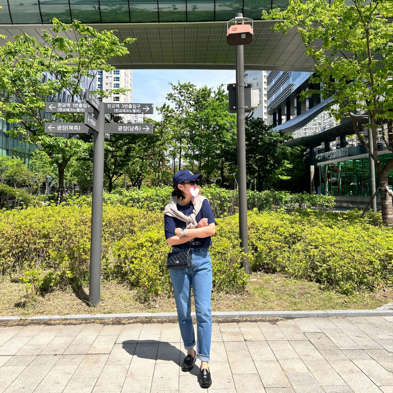 Gentle Monster x Maison Margiela MM107 Black Black, Polo Ralph Lauren Polo Bear Chino Ball Cap Blue 착용 스타일 - 2