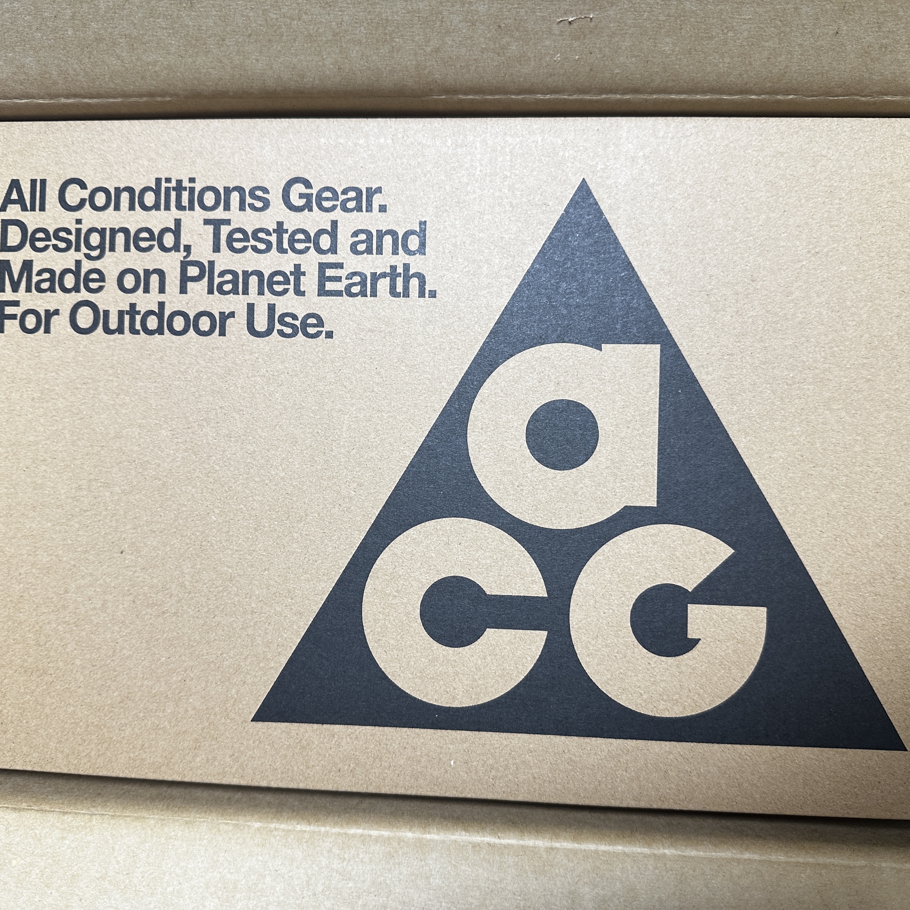 Nike ACG Rufus Limestone and Black 착용 스타일 - 1
