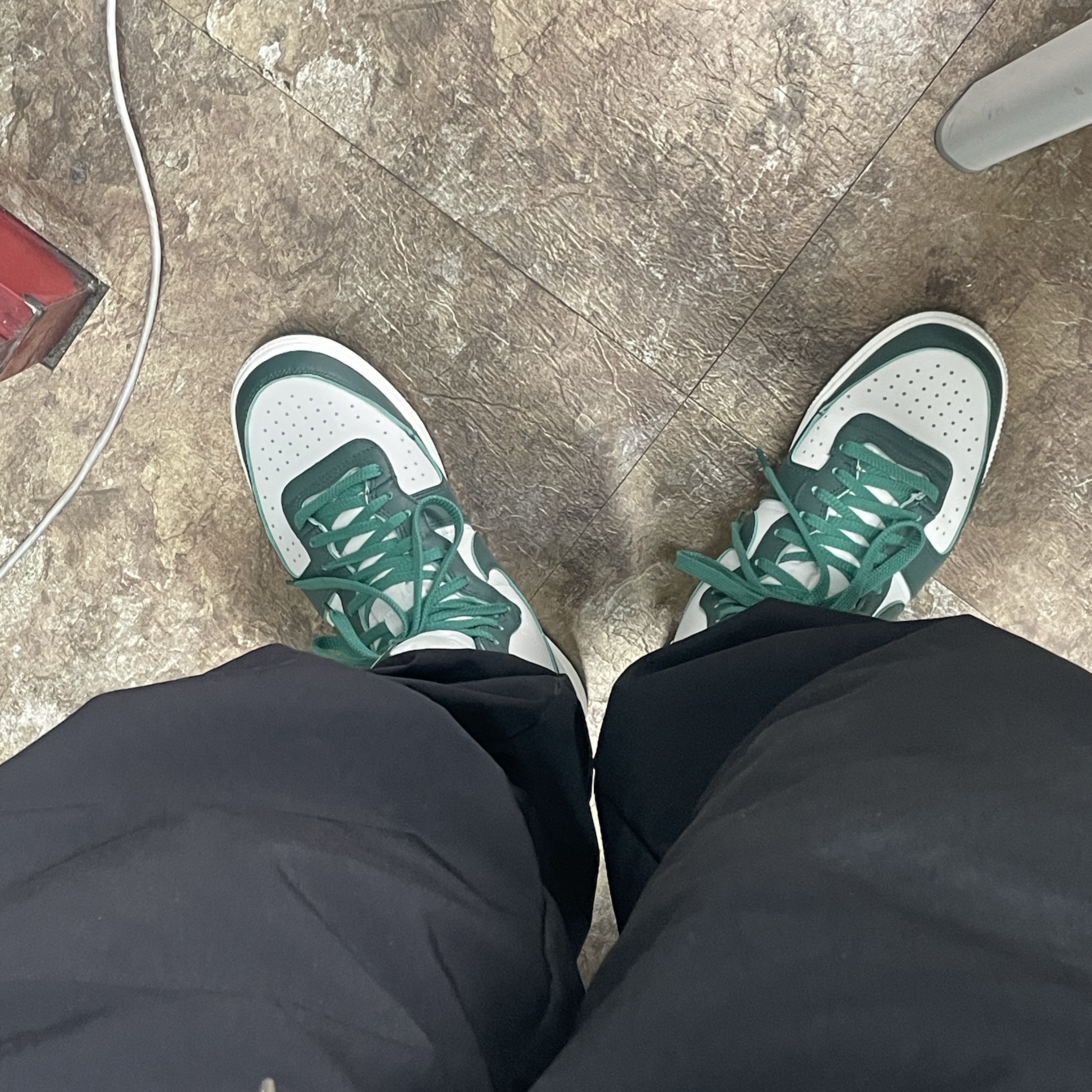 Nike Terminator High Noble Green 착용 스타일