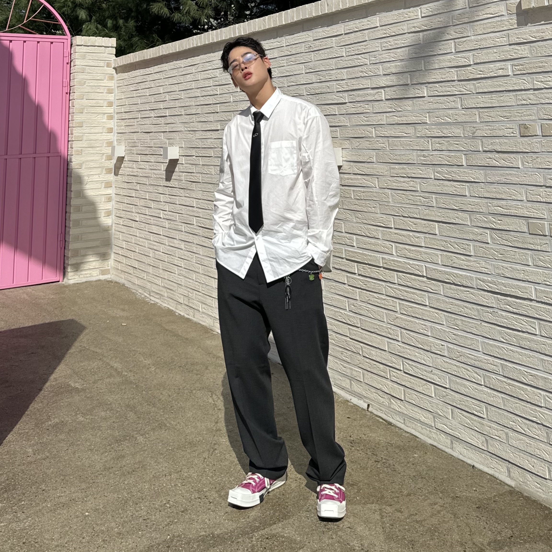 Converse x Drkshdw Turbodrk Chuck 70 Hi Laceless Cactus Flower 착용 스타일 - 3