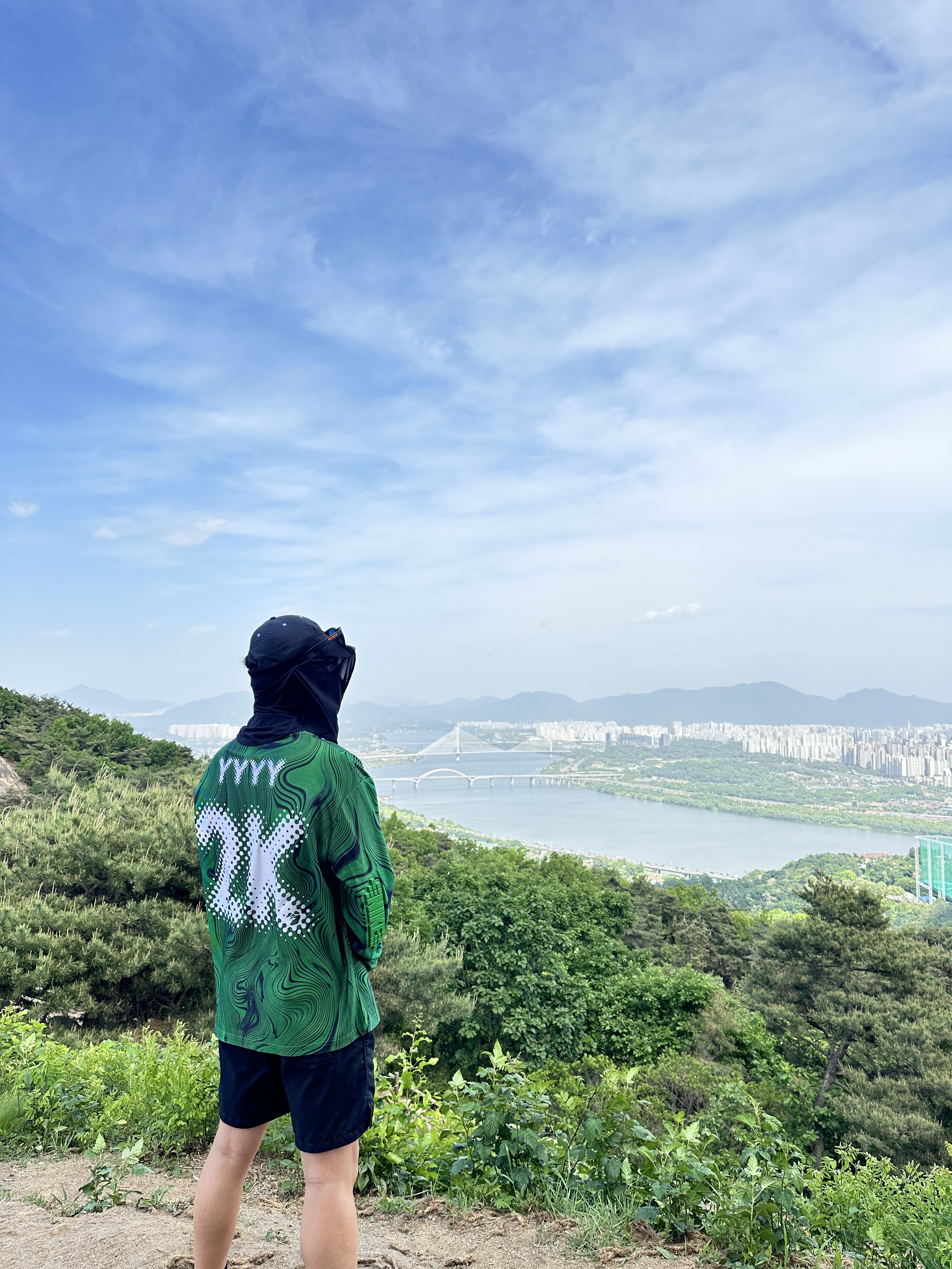 Nike x Off-White Allover Print Jersey Kelly Green - Asia 착용 스타일