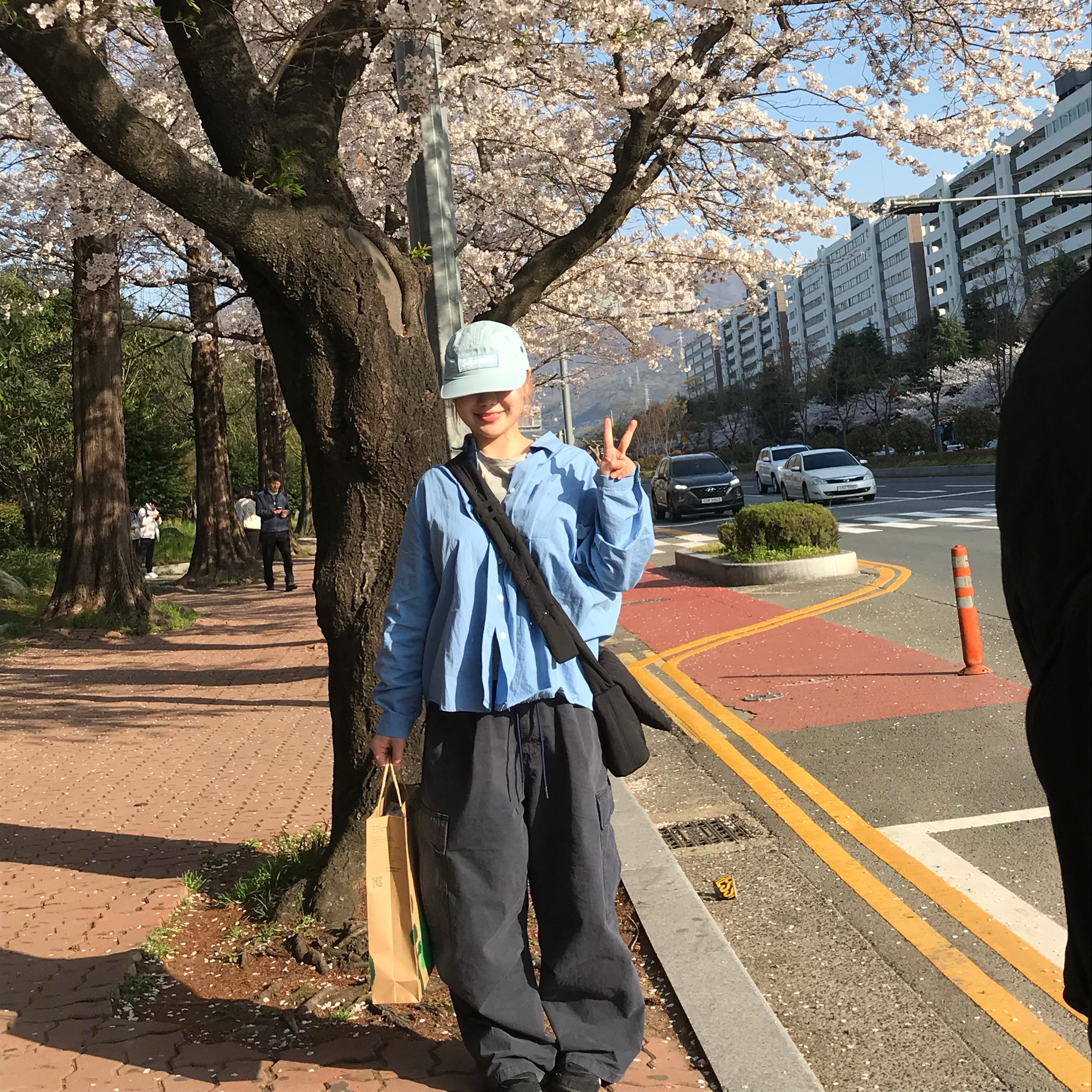 Supreme Military Camp Cap Light Blue - 24SS 착용 스타일