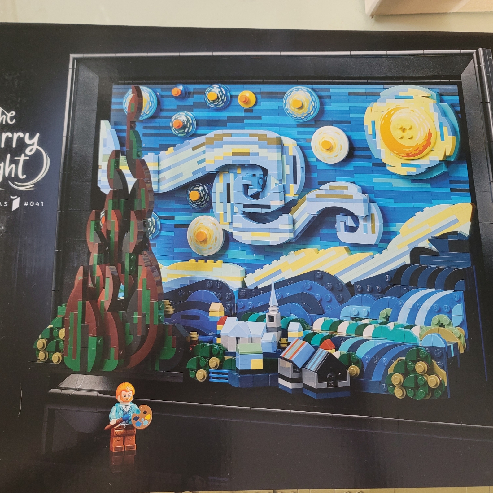 Lego Vincent Van Gogh The Starry Night 착용 스타일 - 1