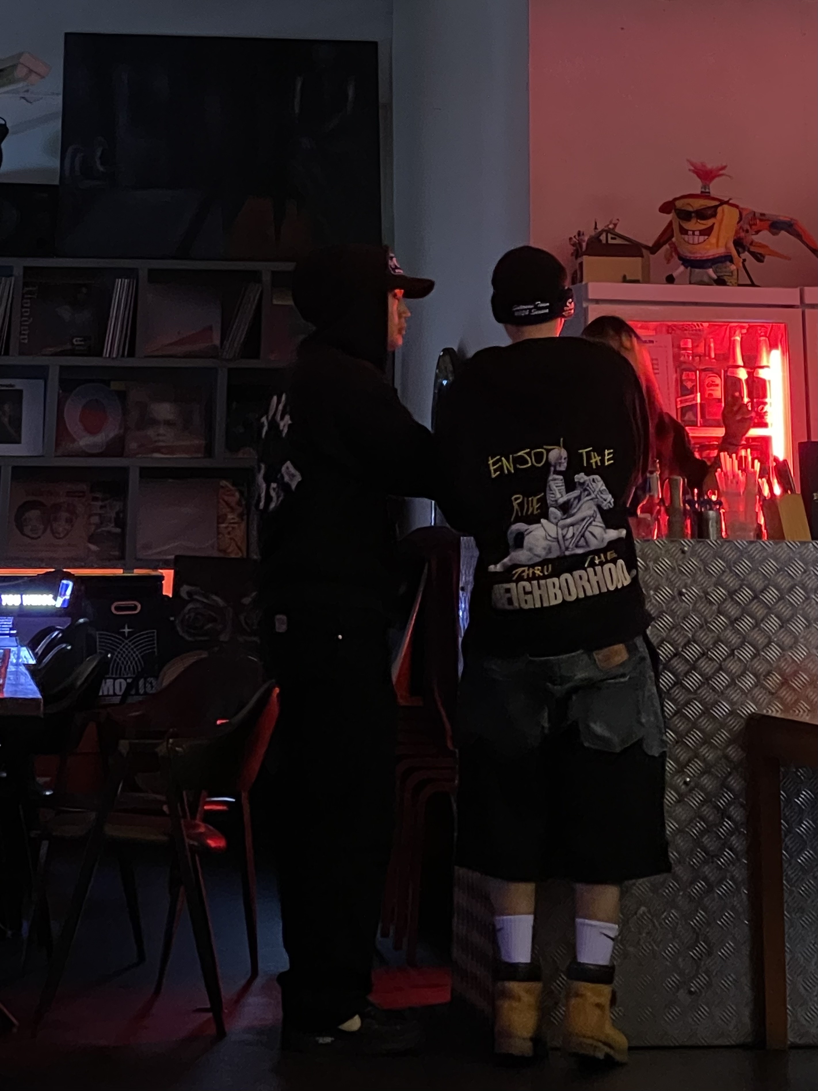 Nike x Drake Nocta Waves on Waves Durag Black, Gentle Monster Paradoxx 01 Black 착용 스타일 - 3
