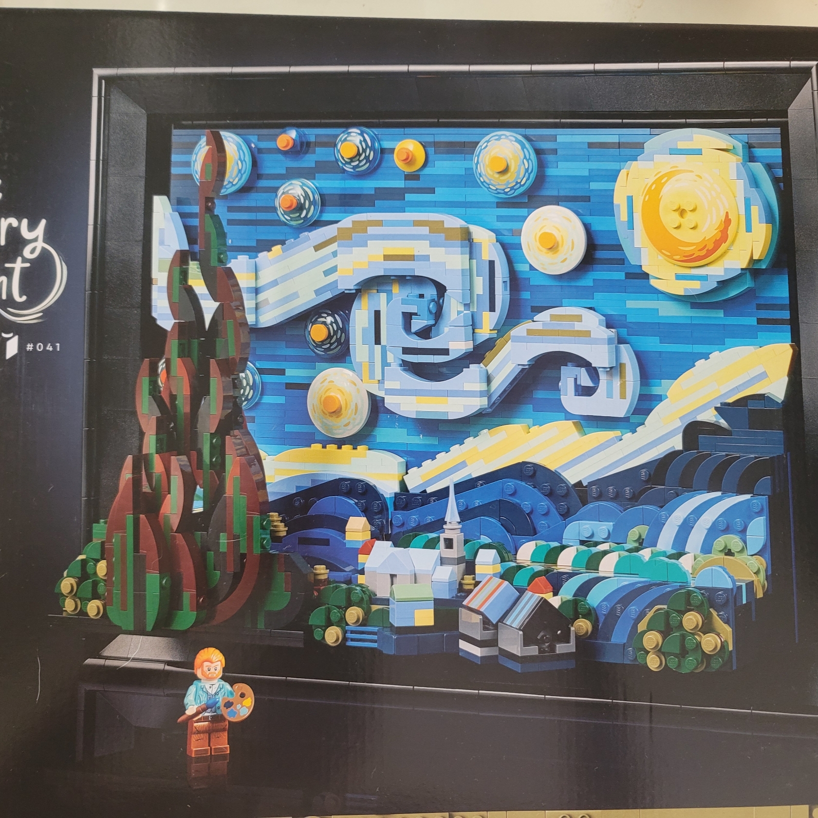 Lego Vincent Van Gogh The Starry Night 착용 스타일 - 2