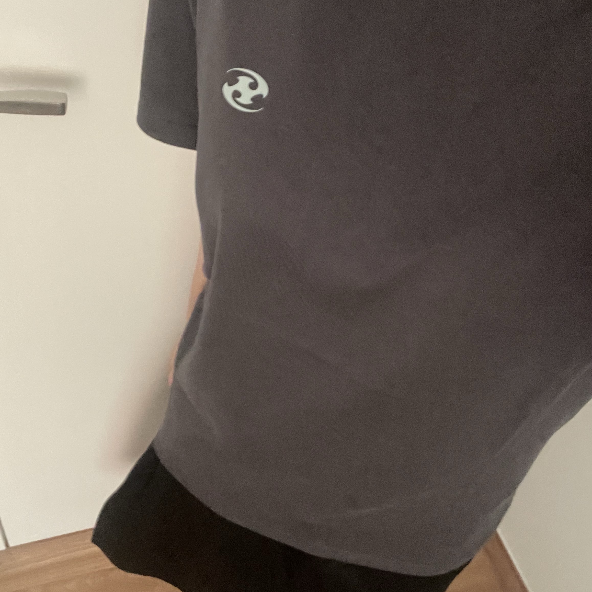 Sansan Gear Mercurial T-Shirt Charcoal - 23SS 착용 스타일