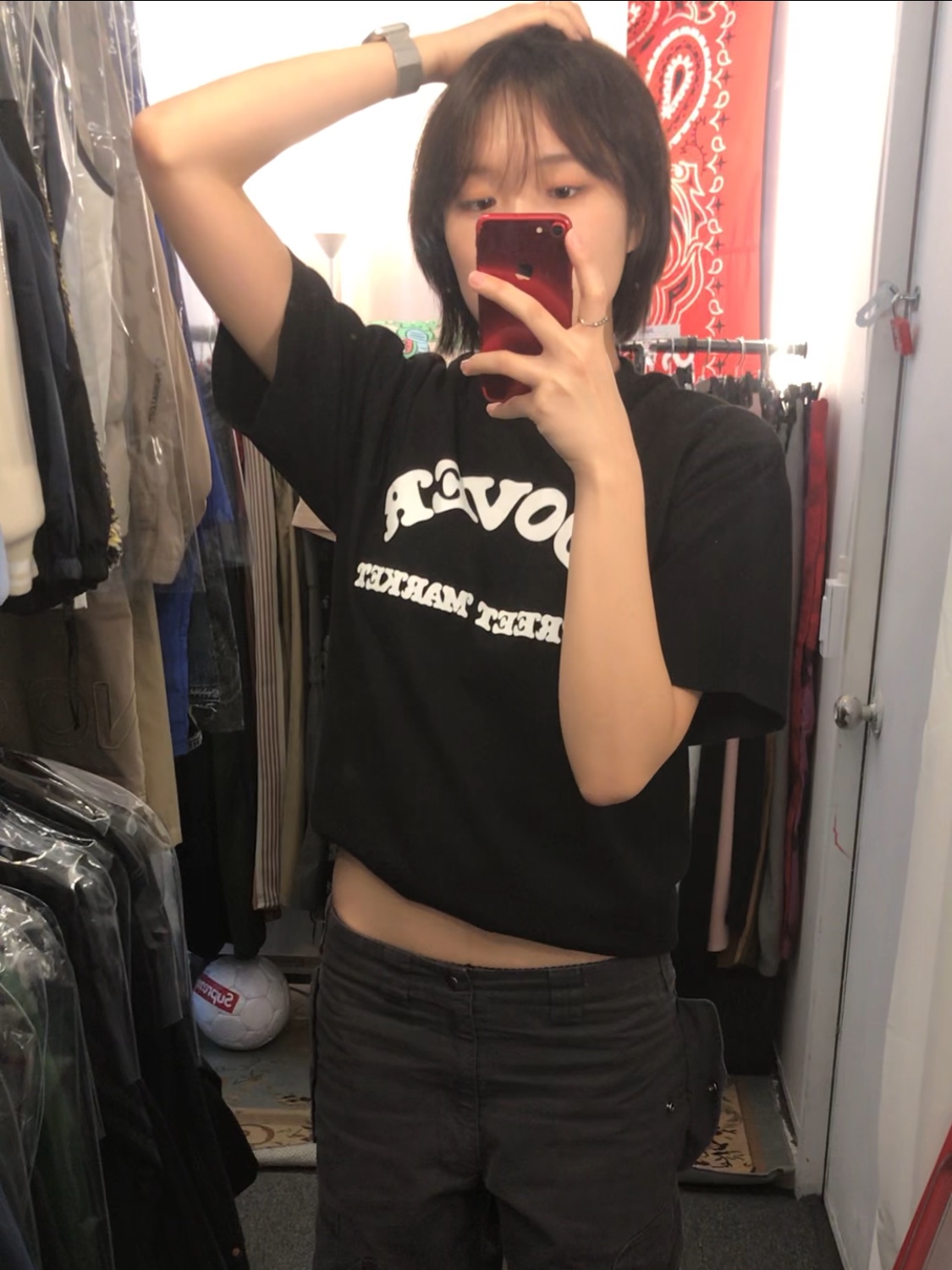 Verdy x DSM Year of The Dragon T-Shirt Black 착용 스타일