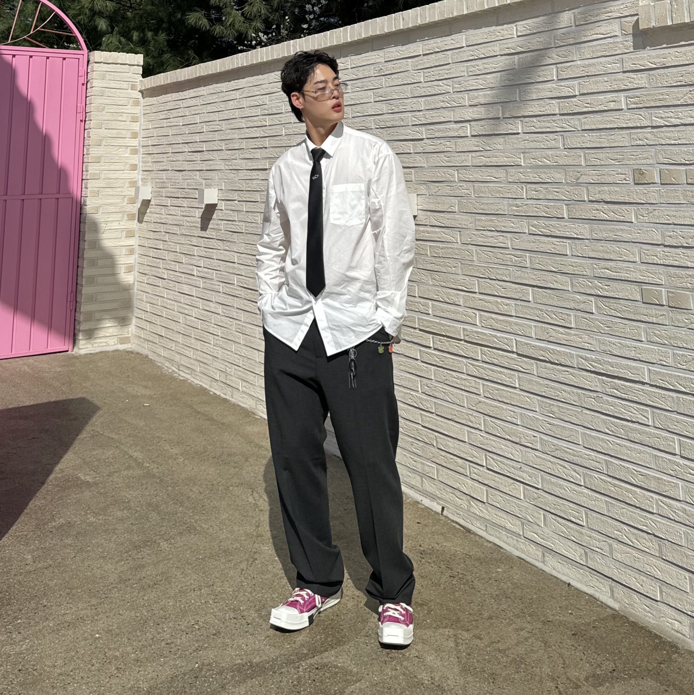 Converse x Drkshdw Turbodrk Chuck 70 Hi Laceless Cactus Flower 착용 스타일 - 2