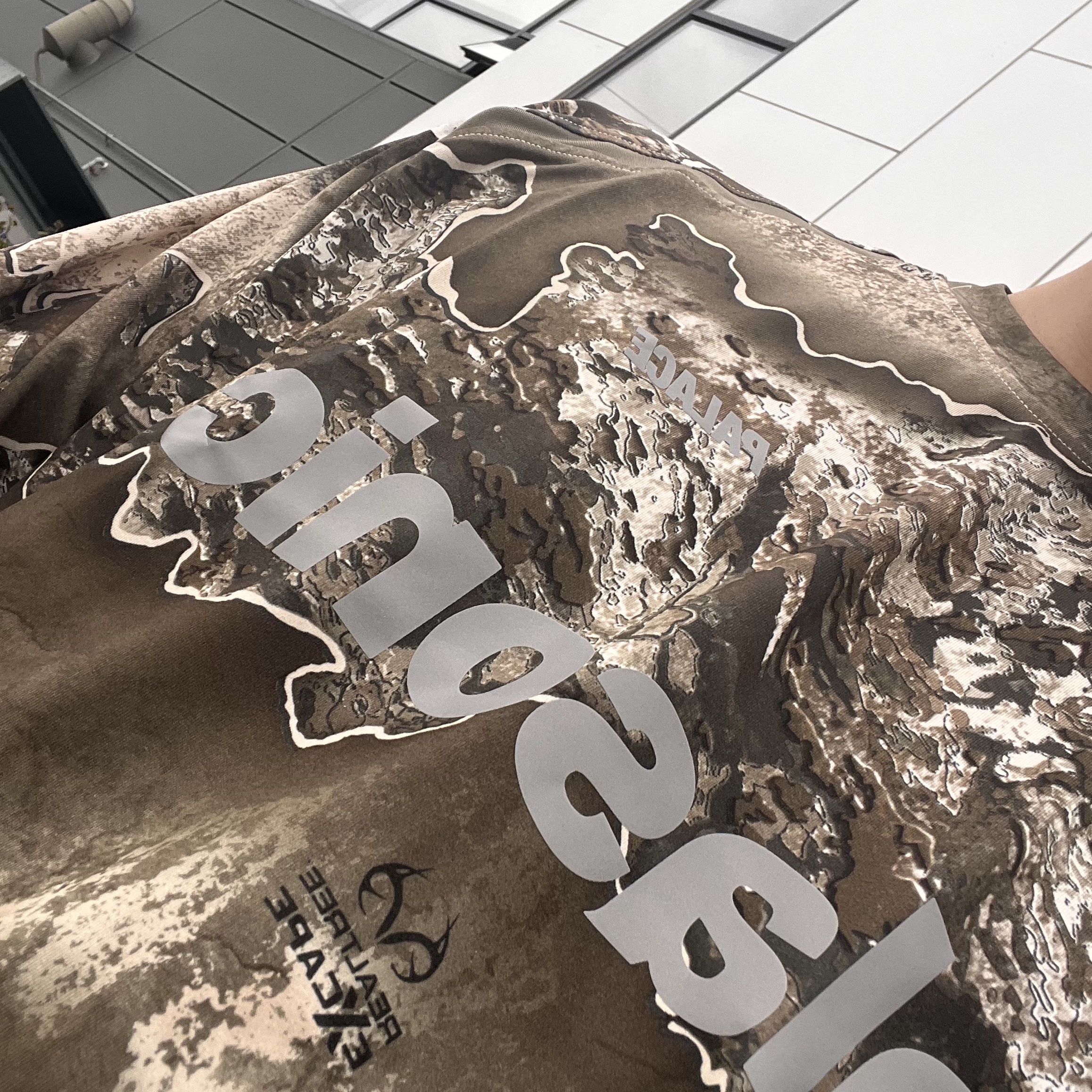 Palace Trail Runner Long Sleeve Realtree - 24SS 착용 스타일