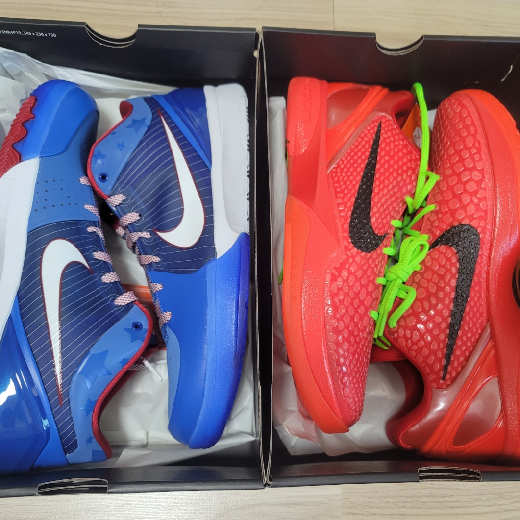 Nike Kobe 6 Protro Reverse, Nike Kobe 4 Protro Philly 착용 스타일 - 2