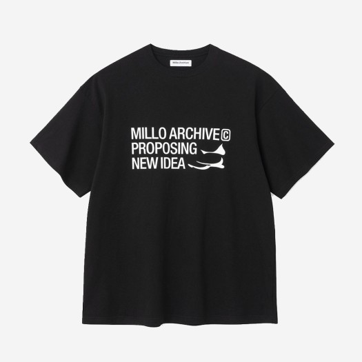 밀로 아카이브 뉴 아이디어 티셔츠 블랙