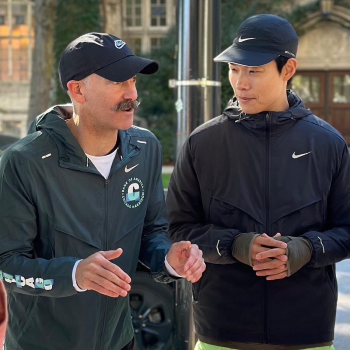 Nike Windrunner Repel Running Jacket Black - Asia 착용 스타일 - 2