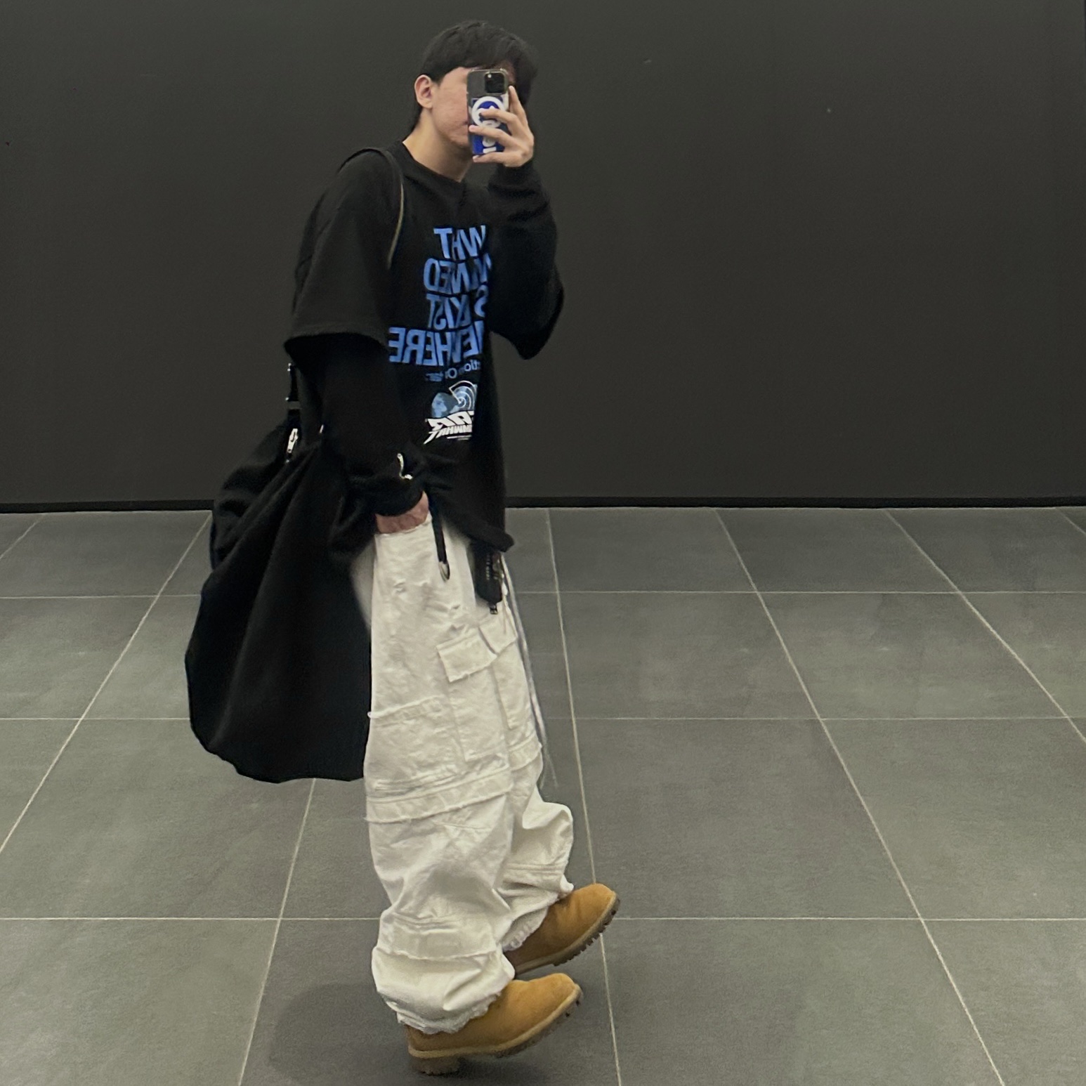 Timberland x Comme des Garcons Shirt x Supreme 6 Inch Boot Wheat - Medium 착용 스타일 - 2