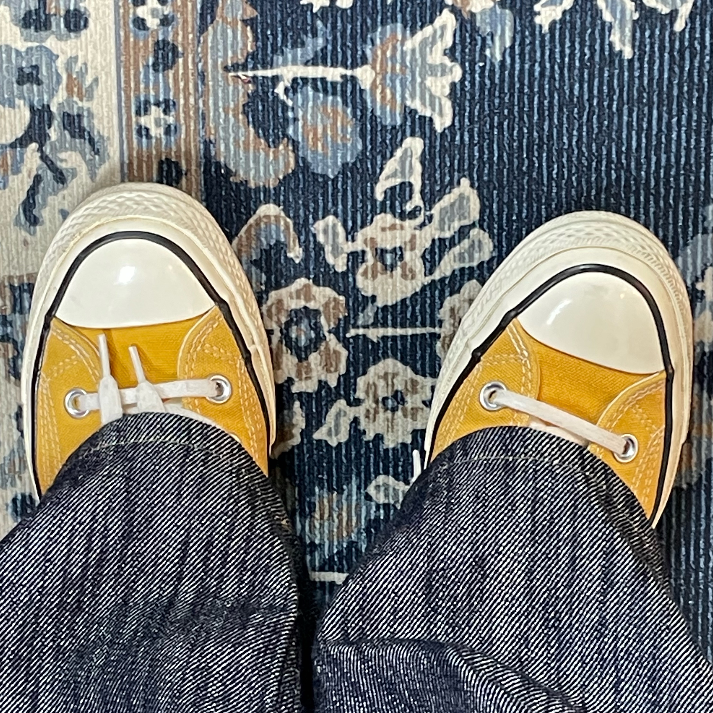 Converse Chuck 70 Ox Vintage Canvas Sunflower 착용 스타일