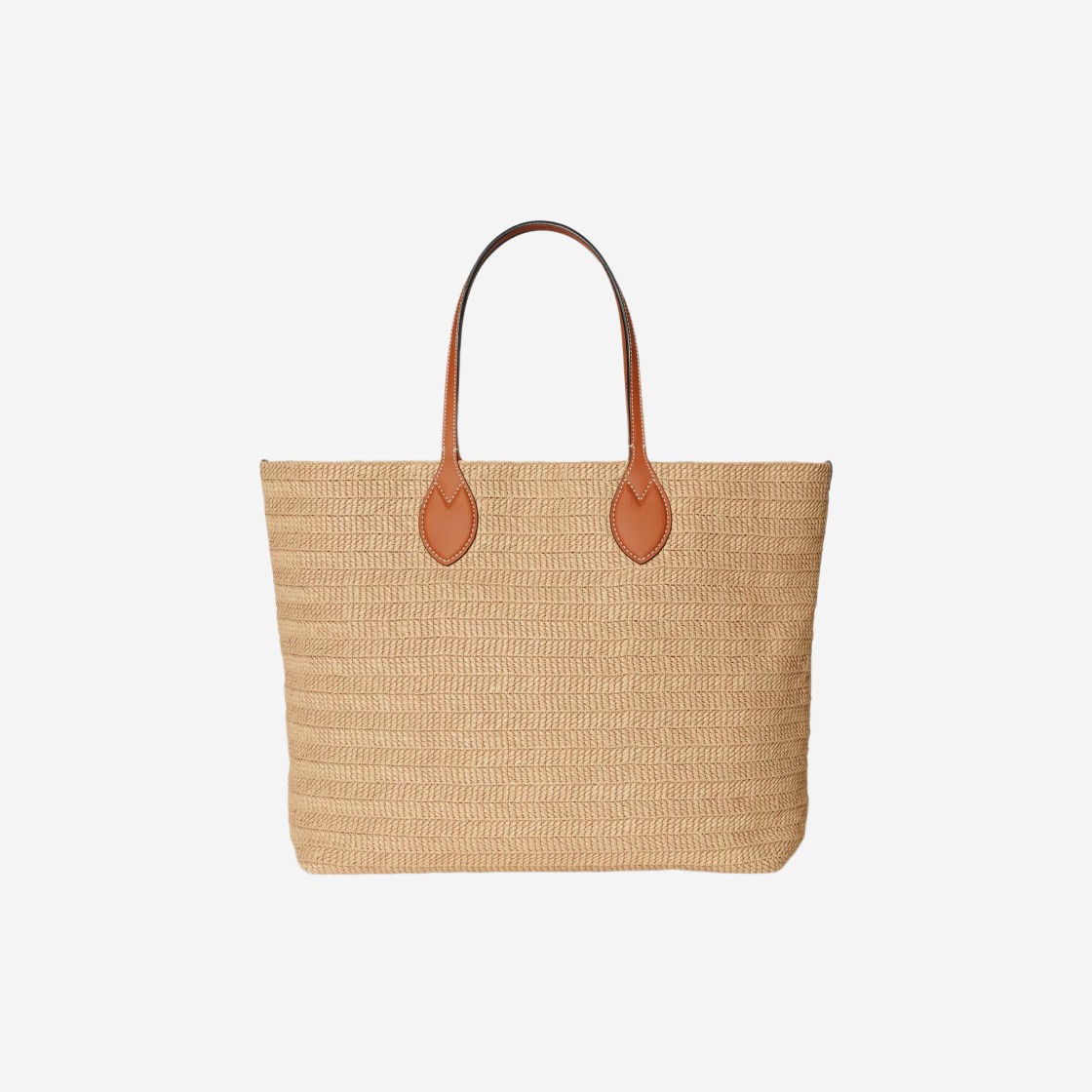 Gucci Medium Tote Bag with Gucci Patch Natural Straw Effect Raffia Viscose 상세 이미지 3