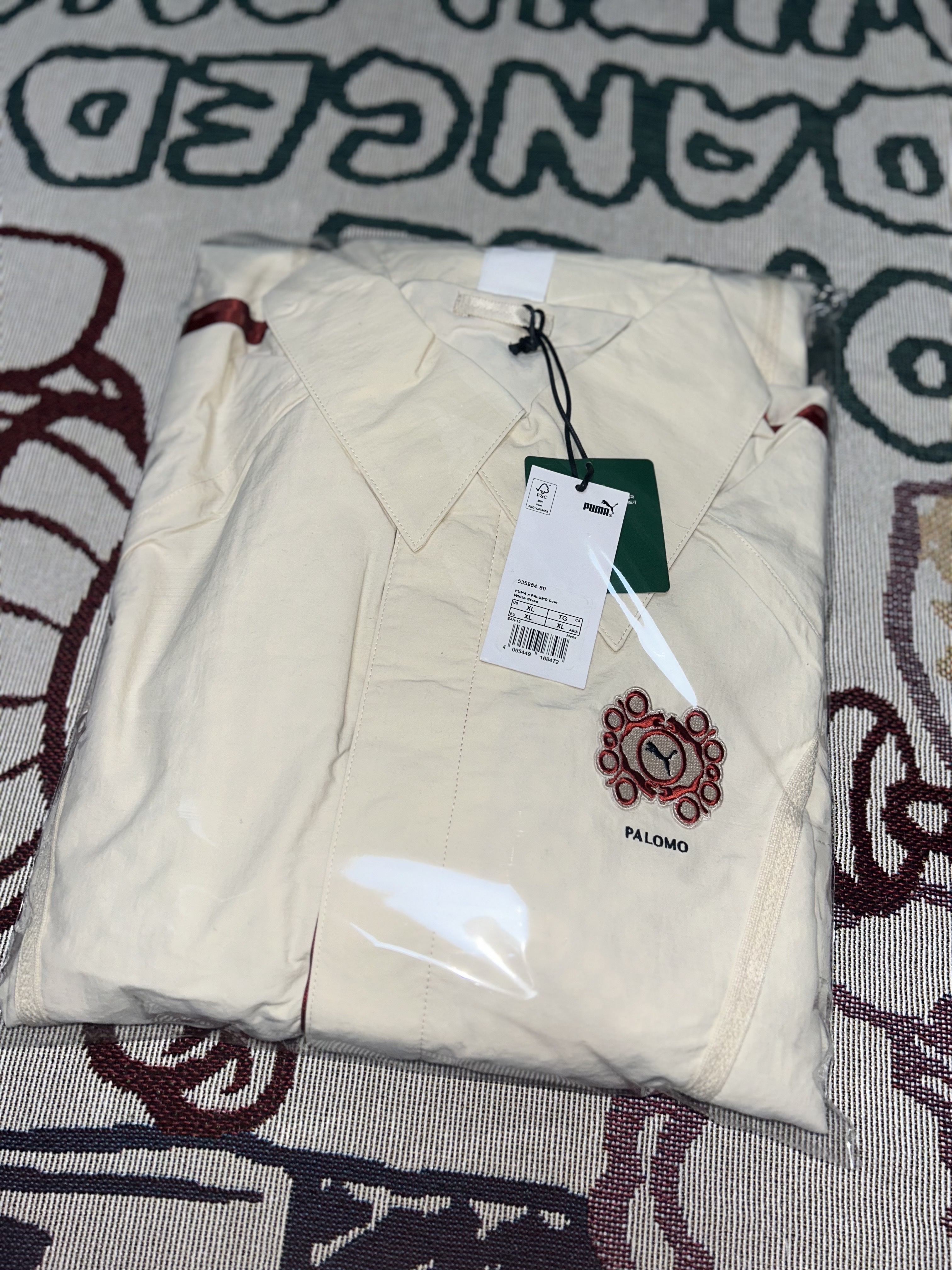Puma x Palomo Coat White Swan 착용 스타일 - 6