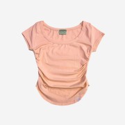 [KREAM 단독 / 예약 배송] Pleasenofollow New Momo Shirring Short Top Orange