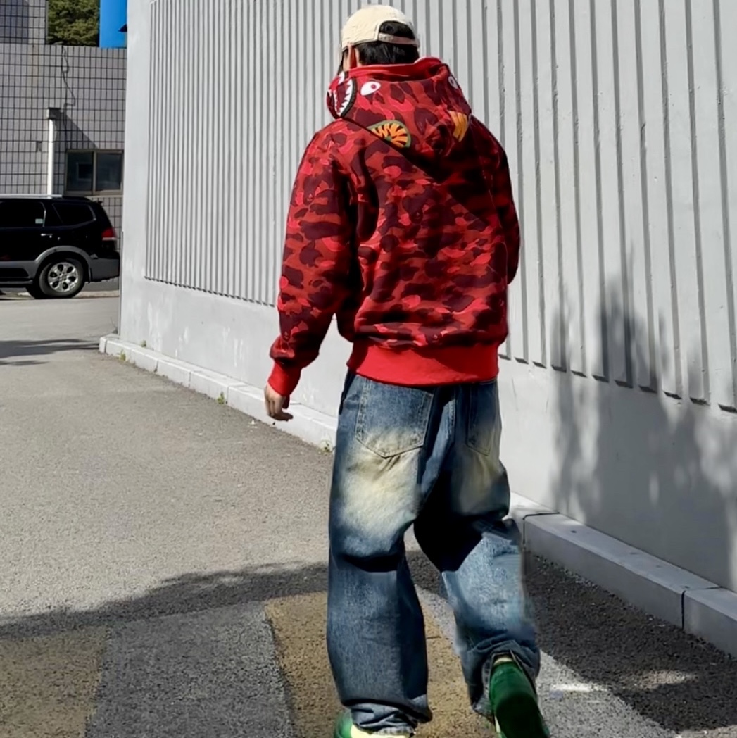 Nike x Ambush Air Force 1 Low SP Pine Green and Citron 착용 스타일