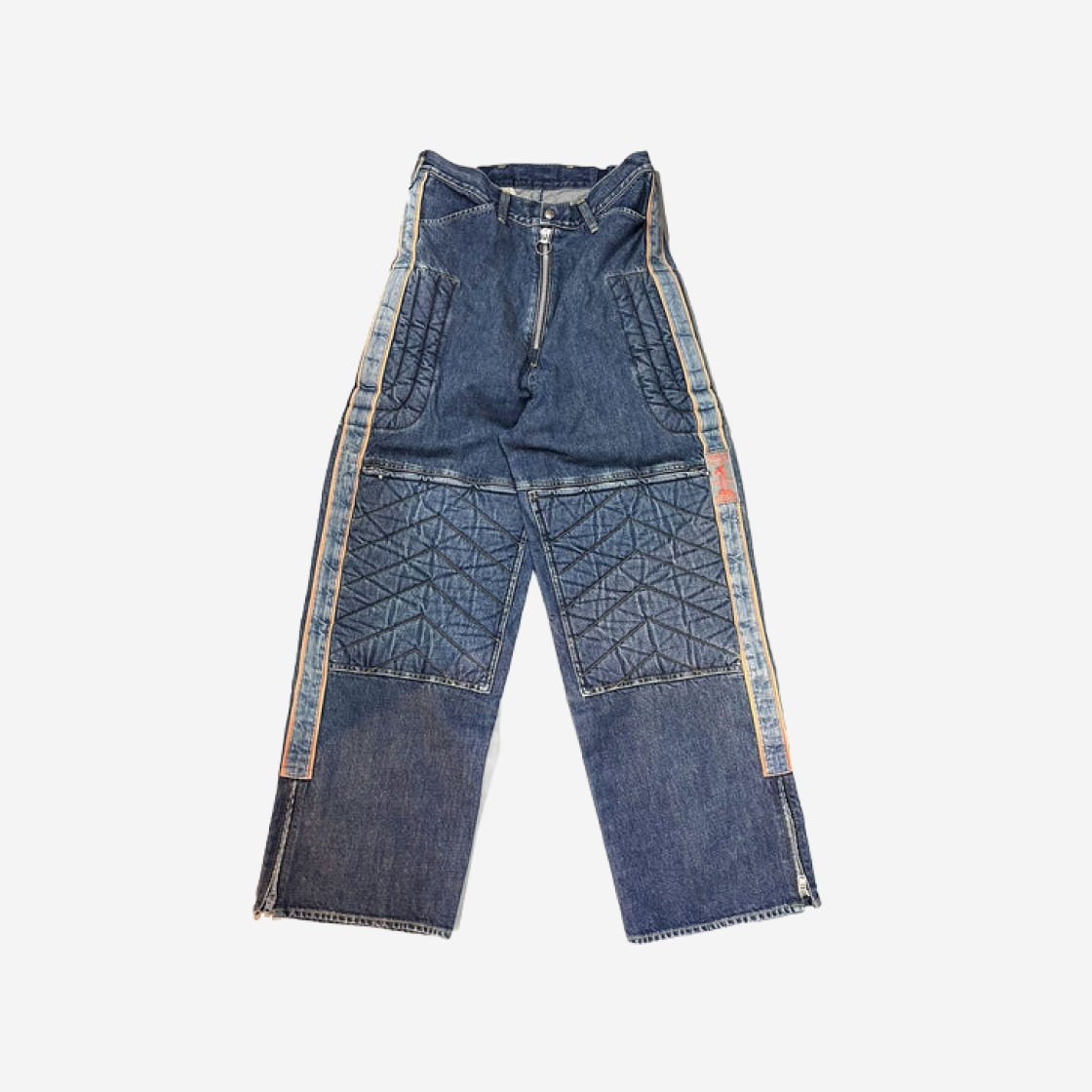 Kapital 14 oz. Denim Todo Terreno Motocross Pants Indigo (Processing) 상세 이미지 1