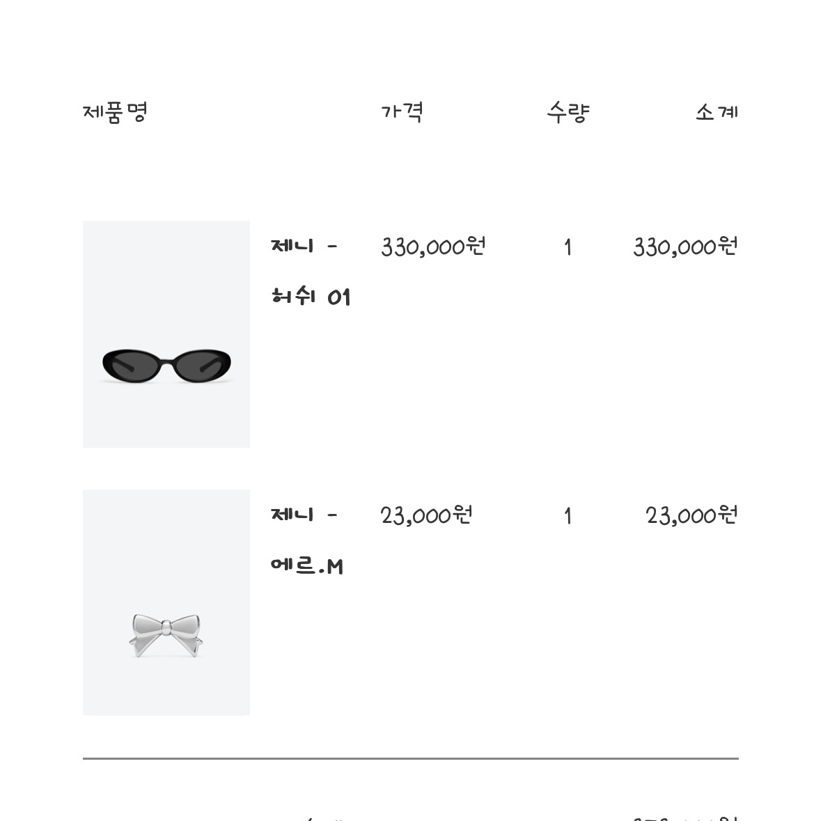Gentle Monster x Jennie Jentle Salon Hush 01 Black Gray 착용 스타일