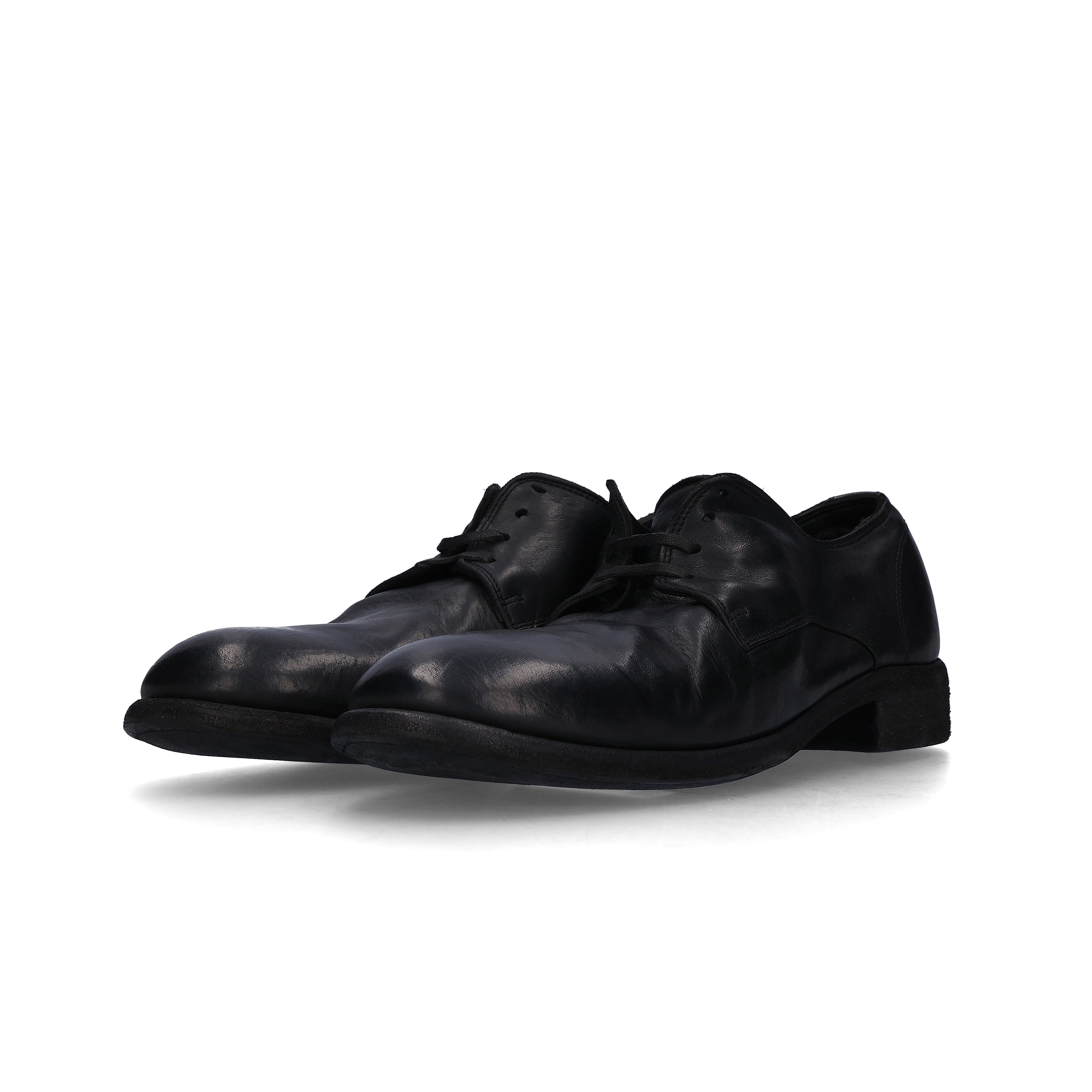 Guidi 992 Horse Full Grain Leather Derby Black