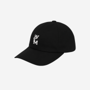 Wooyoungmi Logo Ball Cap Black - 24SS