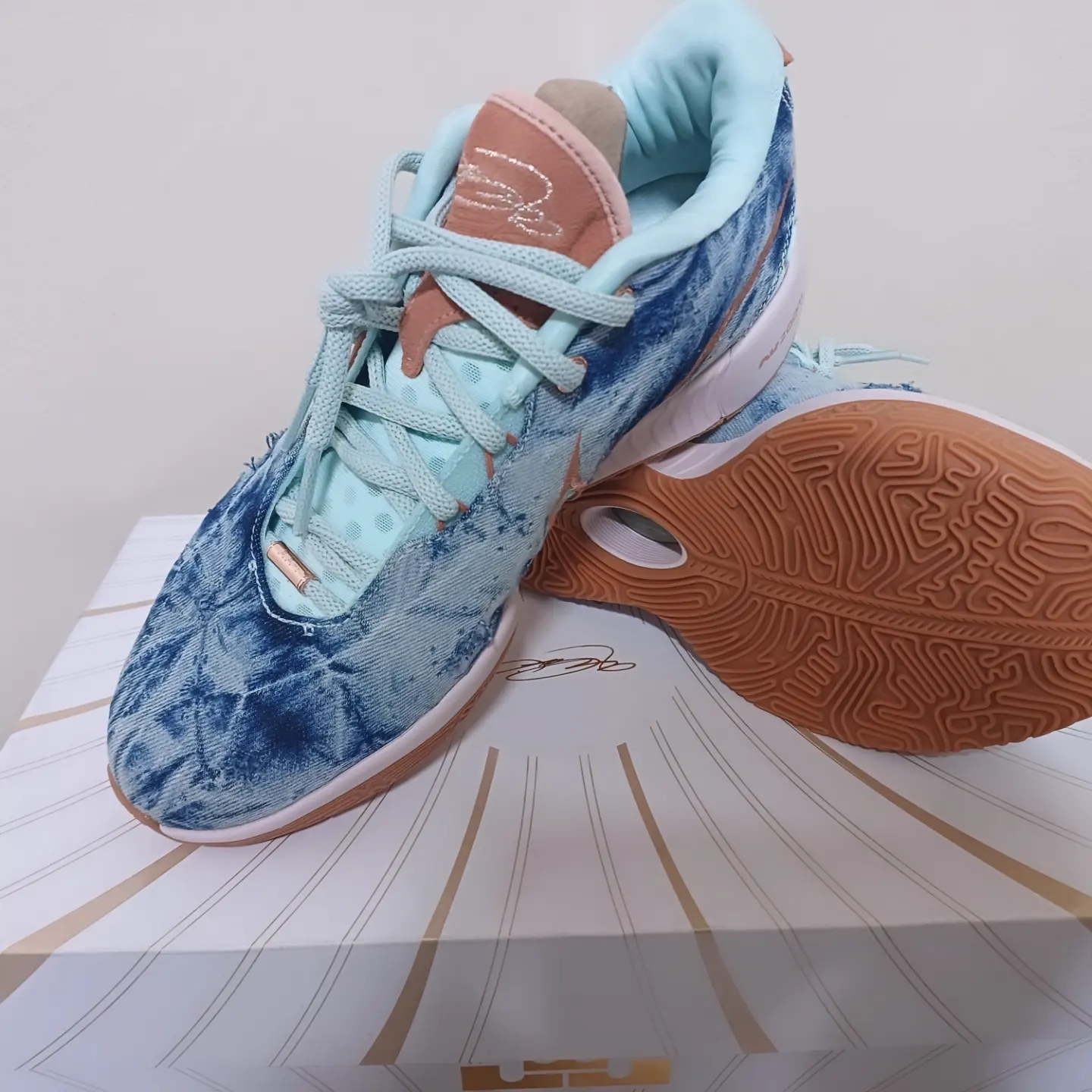 Nike LeBron XXI EP Aragonite 착용 스타일 - 1