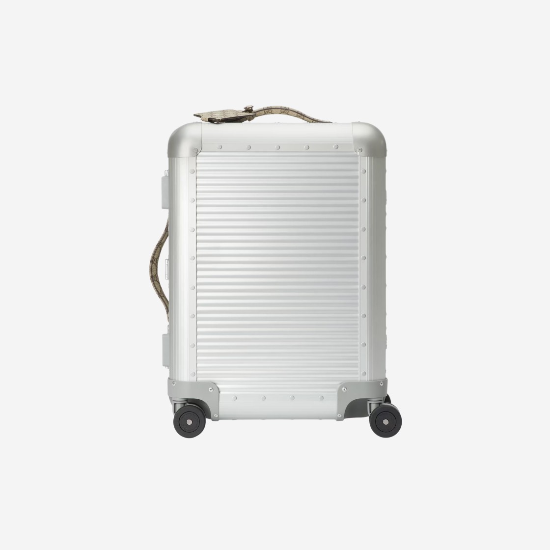 Gucci Porter Cabin Plus Trolley with Strap Silver Aluminum 상세 이미지 3