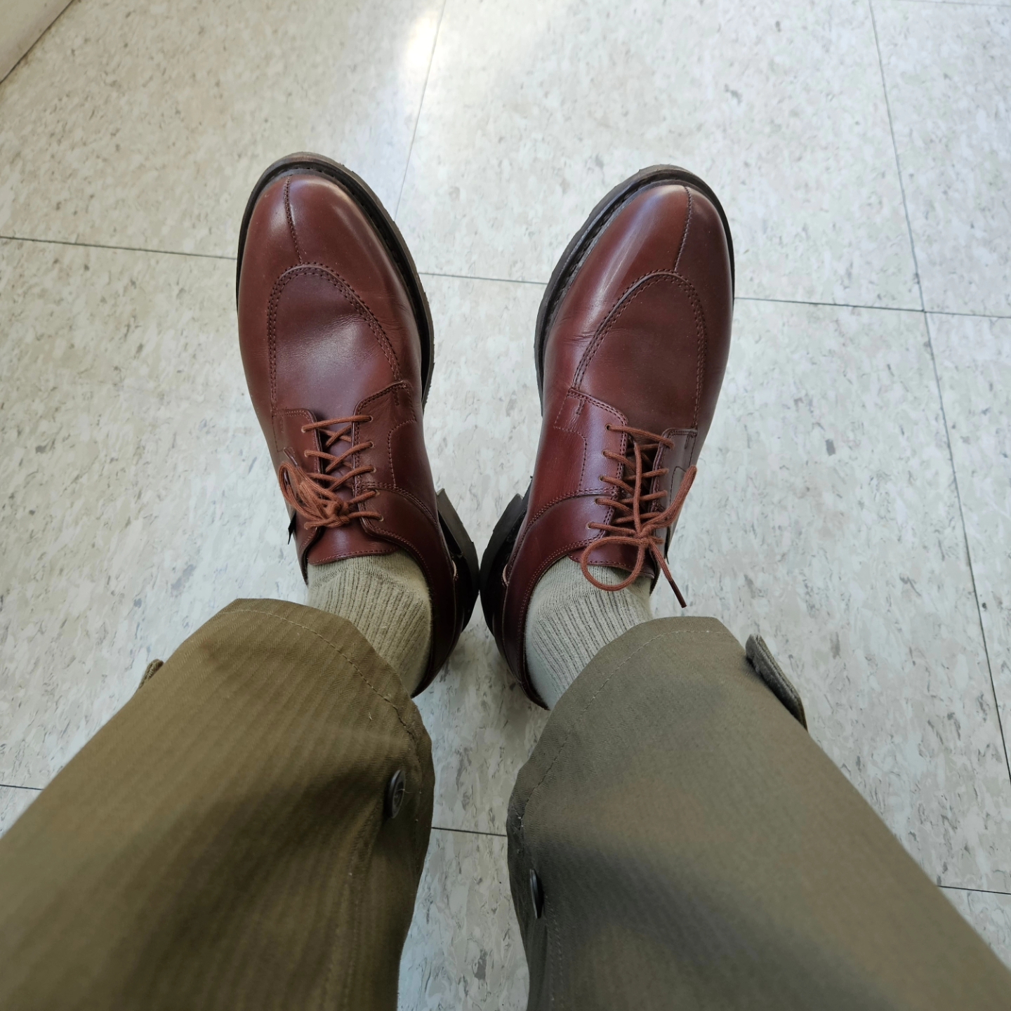 Paraboot Avignon Griff Lisse Marron, Omega Seamaster Planet Ocean 600M Co Axial Master Chronometer Steel Black 착용 스타일 - 4