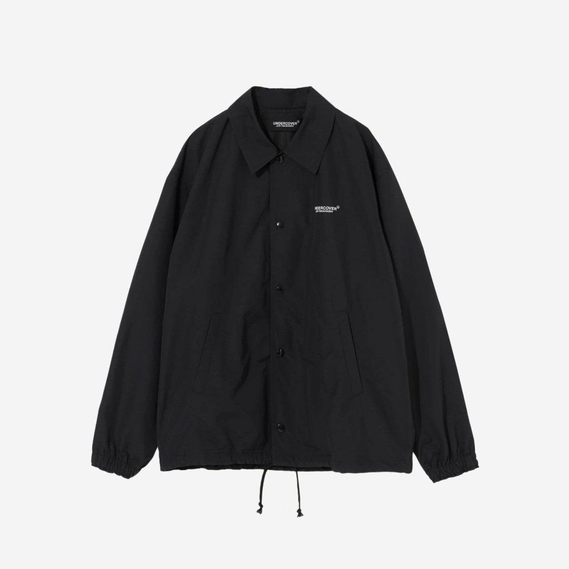 Undercover Nylon Coach Jacket Black 상세 이미지 1