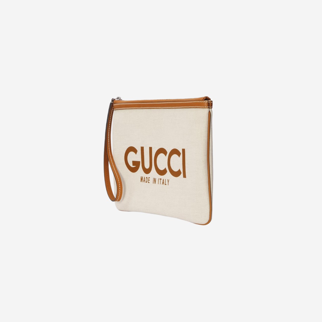 Gucci Clutch with Print Cotton Linen Canvas Beige 상세 이미지 2