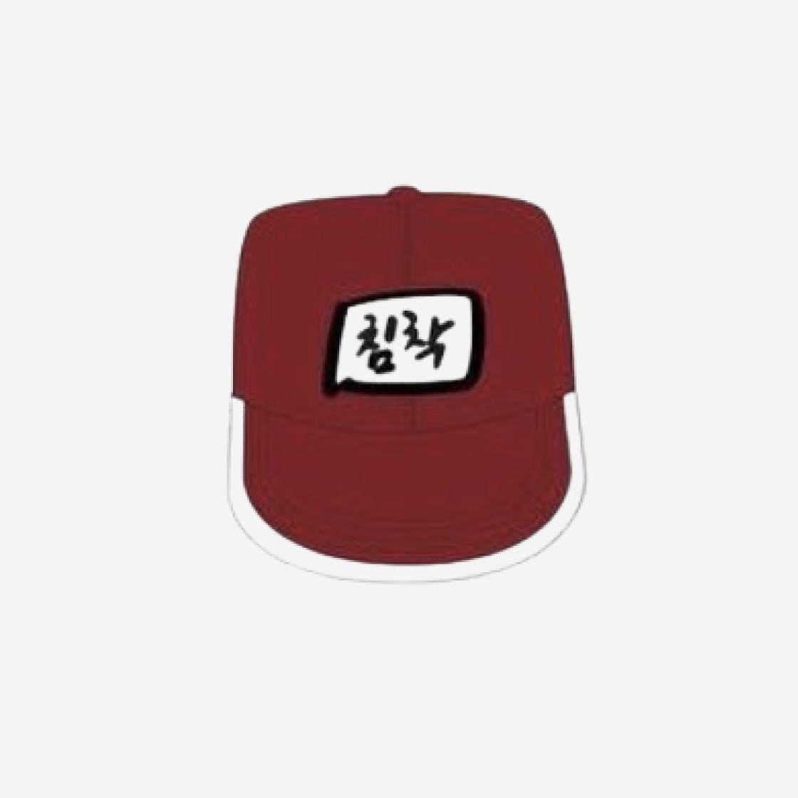 ChimChakMan Ball Cap Red 상세 이미지 1