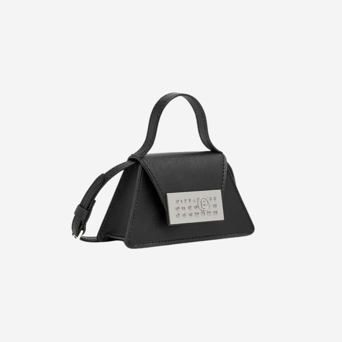 MM6 Maison Margiela Numeric Mini Crossbody Bag Black 상세 이미지 2