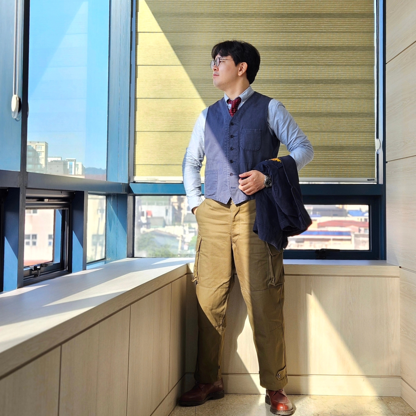Paraboot Avignon Griff Lisse Marron, Omega Seamaster Planet Ocean 600M Co Axial Master Chronometer Steel Black 착용 스타일 - 2