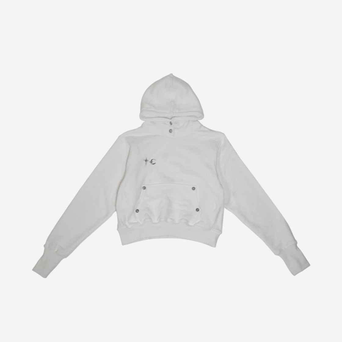 (W) Thug Club Armor Hoodie White 상세 이미지 1