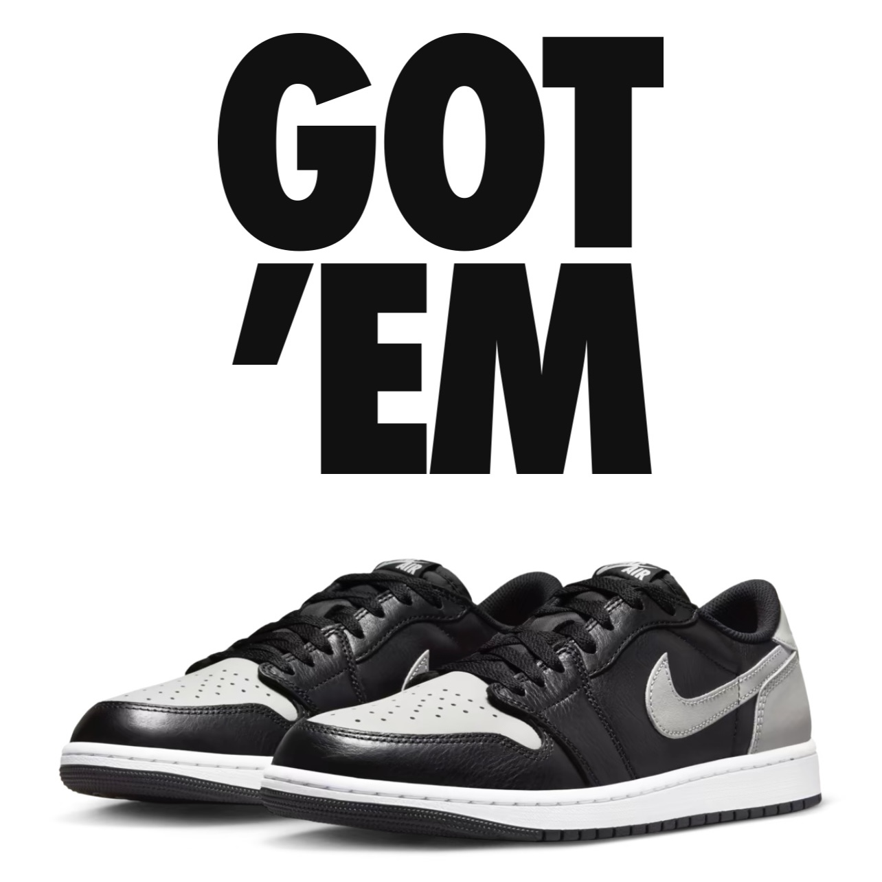 Jordan 1 Retro Low OG Shadow 착용 스타일 - 1