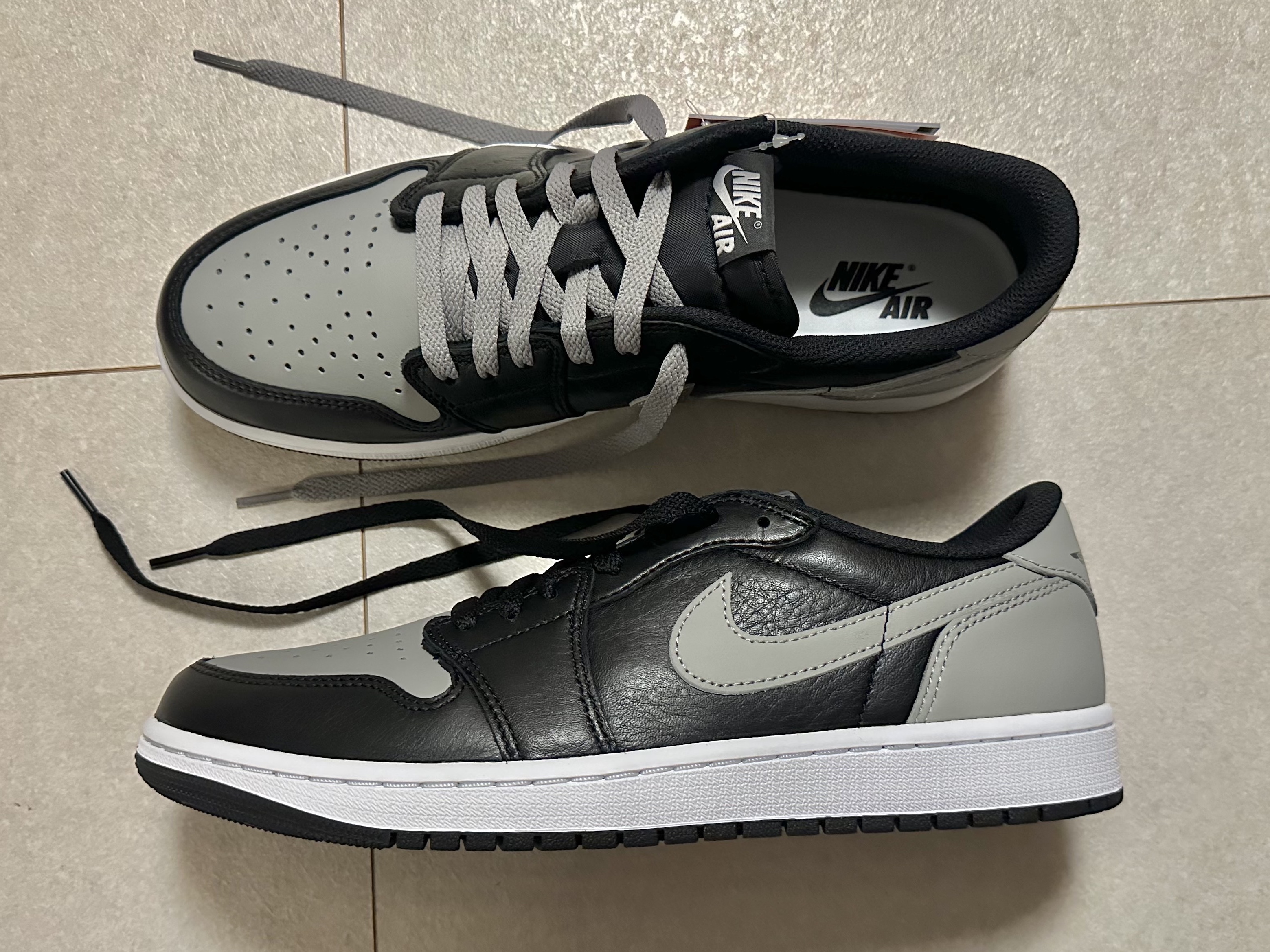 Jordan 1 Retro Low OG Shadow 착용 스타일 - 2