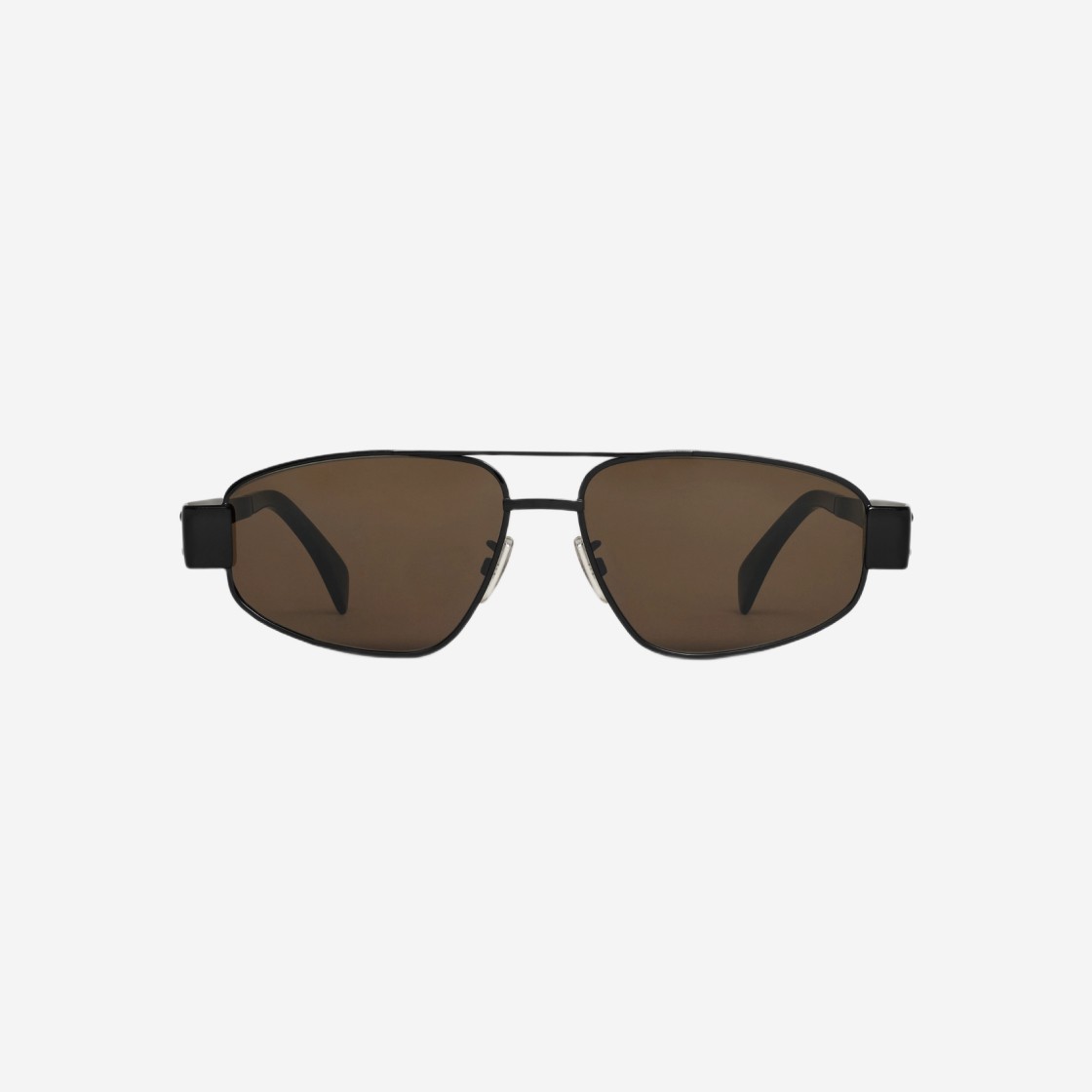 Celine Triomphe Metal 03 Sunglasses in Metal Black Brown 상세 이미지 1