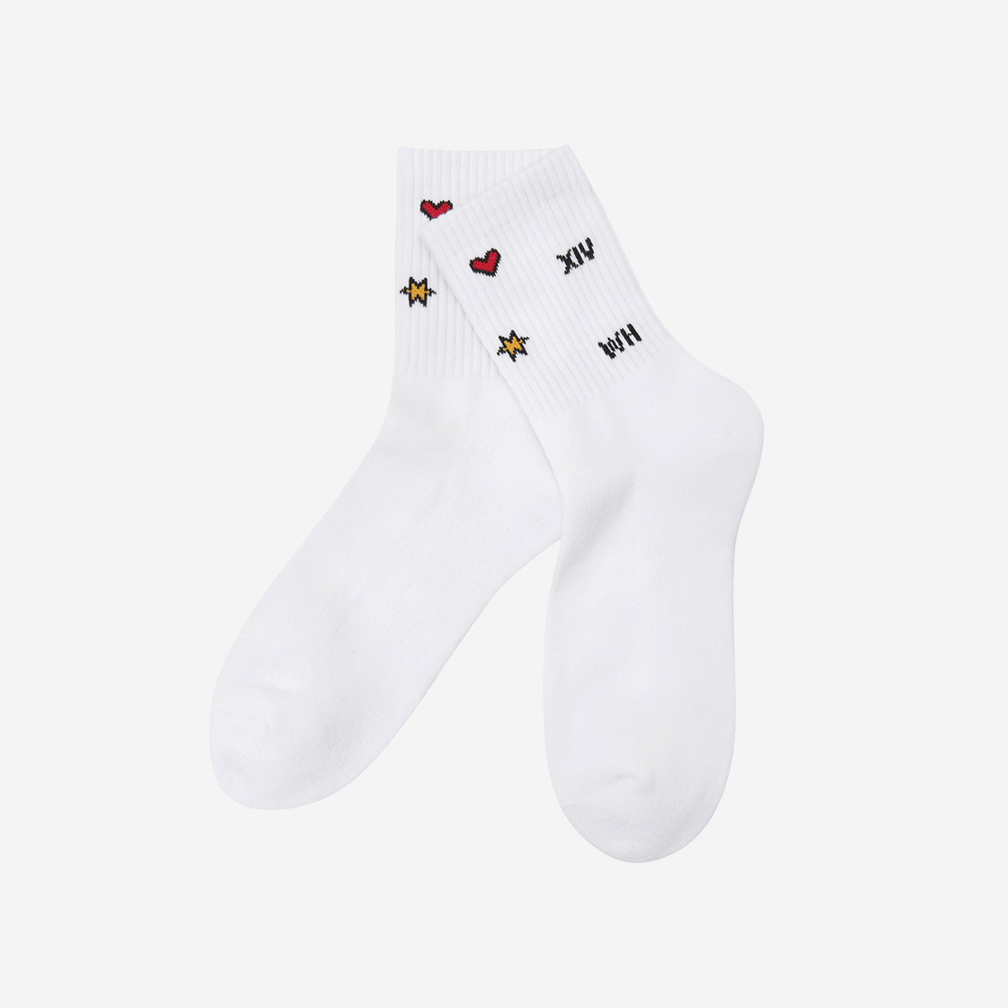 시리즈 X 그라플렉스 레터링 양말 화이트(SERIES X Grafflex Lettering Socks White)