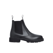 Celine Margaret Chelsea Boot in Shiny Bull Black
