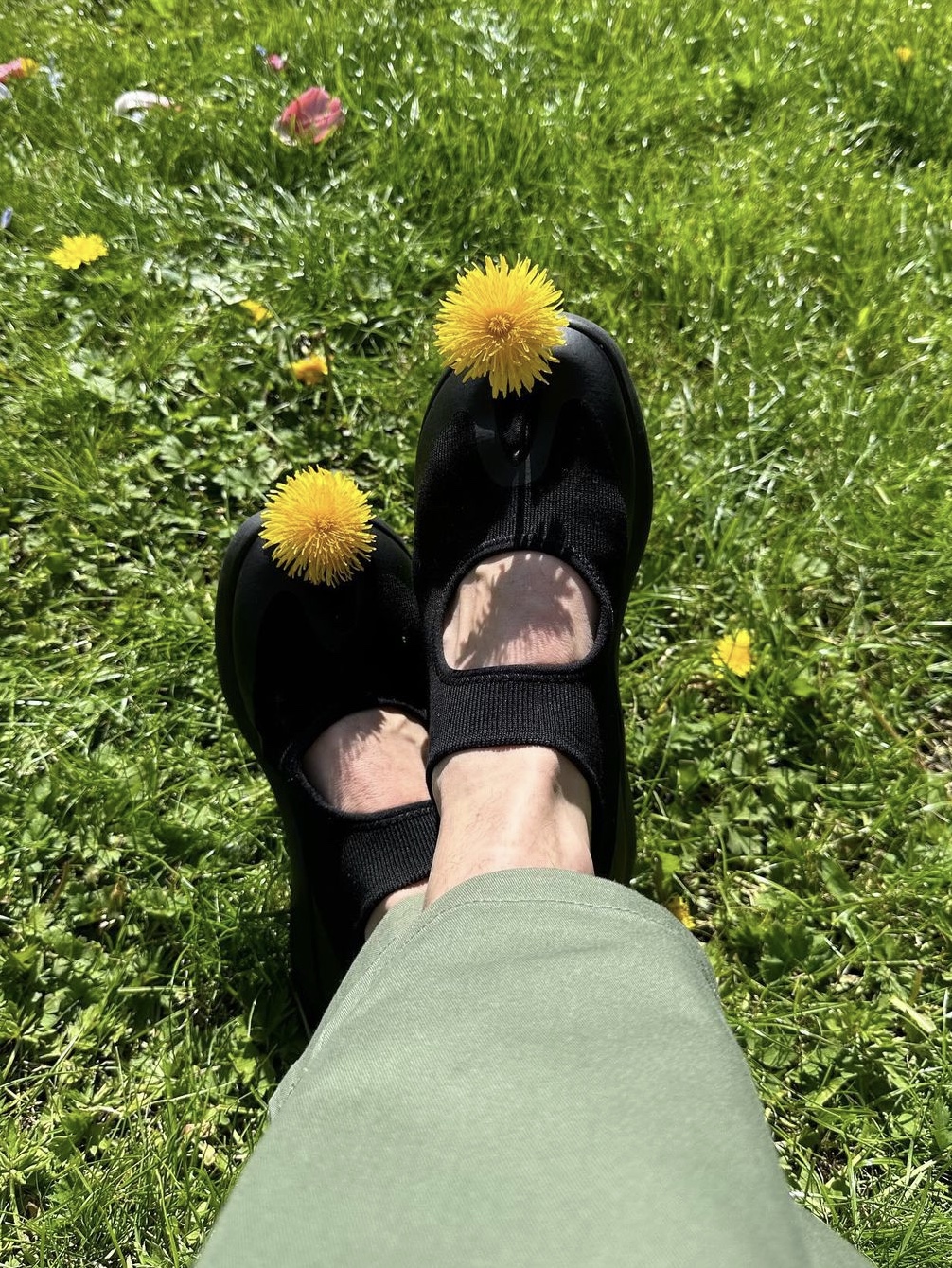Tabi Sandal Black 착용 스타일