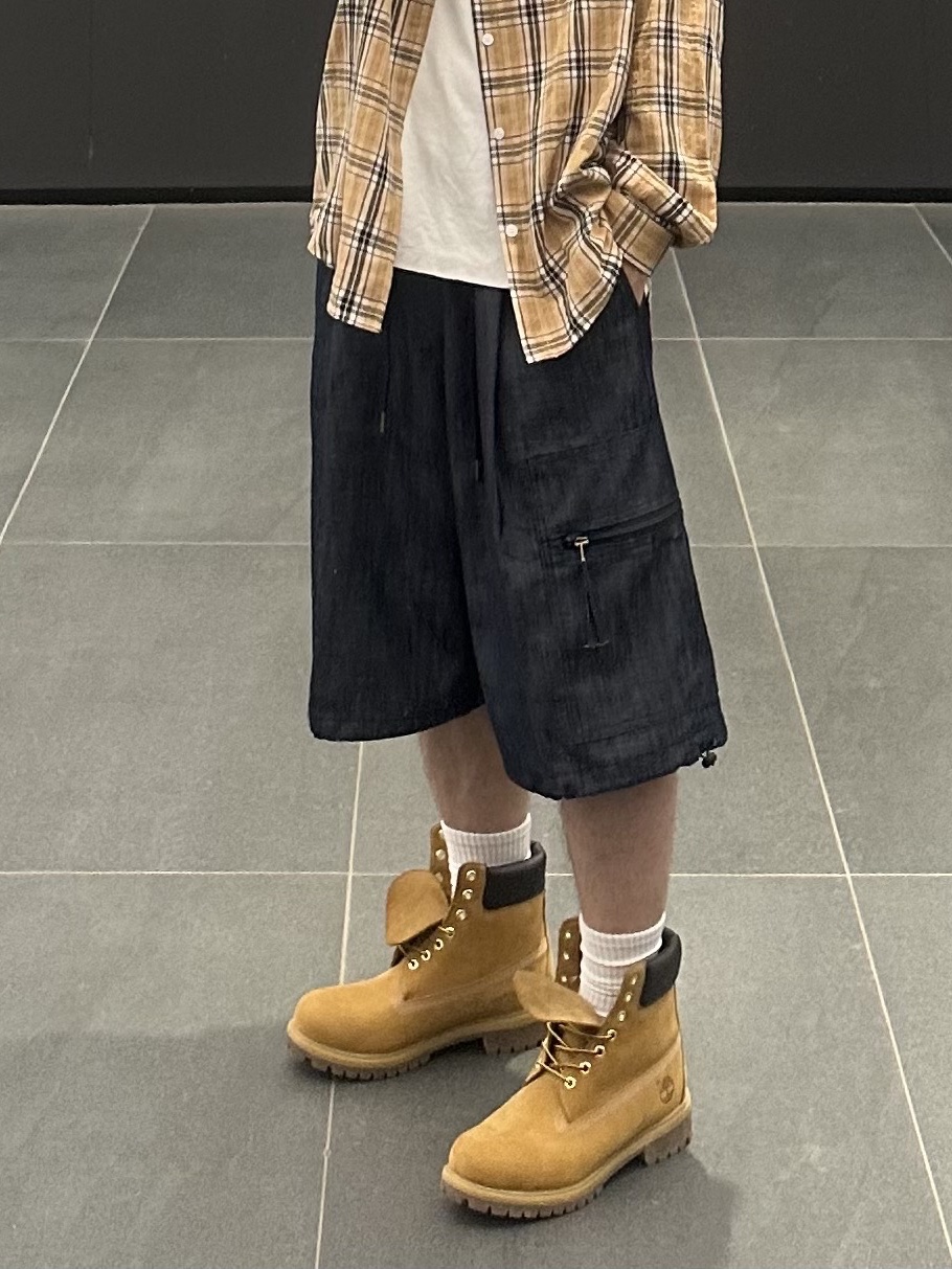 Timberland Premium 6 inch Waterproof Boot Wheat Nubuck - Wide 착용 스타일 - 5
