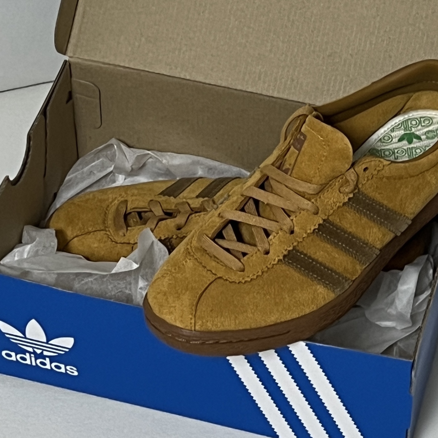 Adidas Tobacco Gruen Mesa Brown Desert 착용 스타일