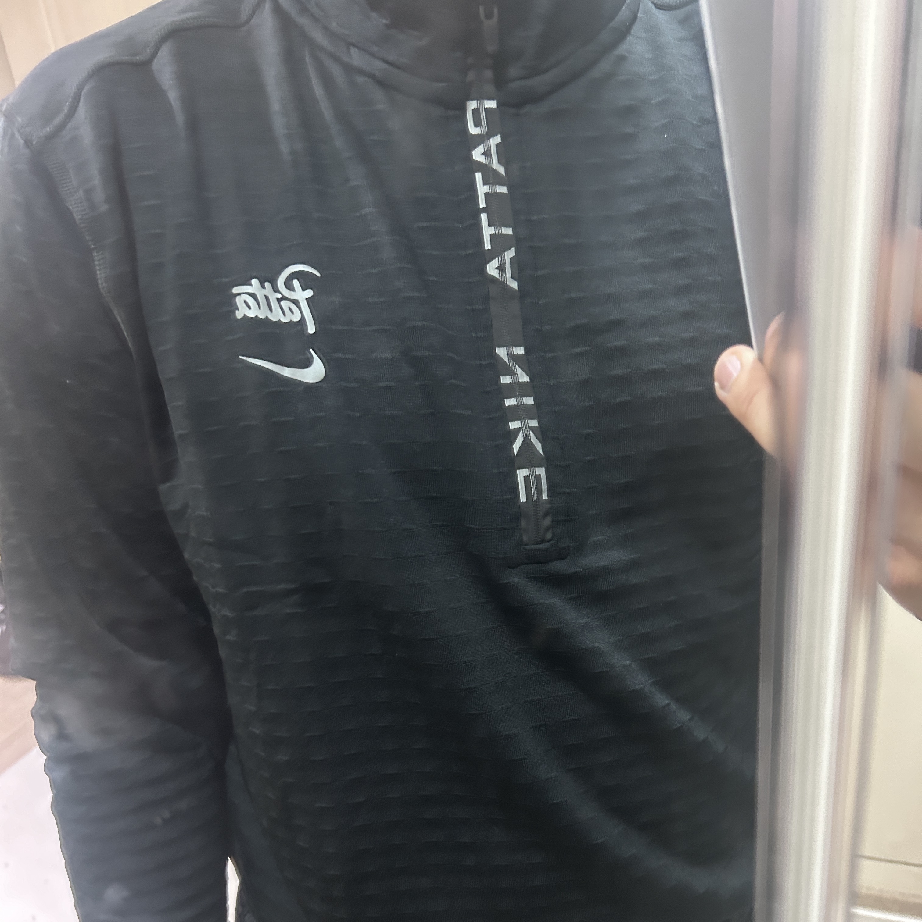 Nike x Patta 1/2-Zip Top Black - US/EU 착용 스타일