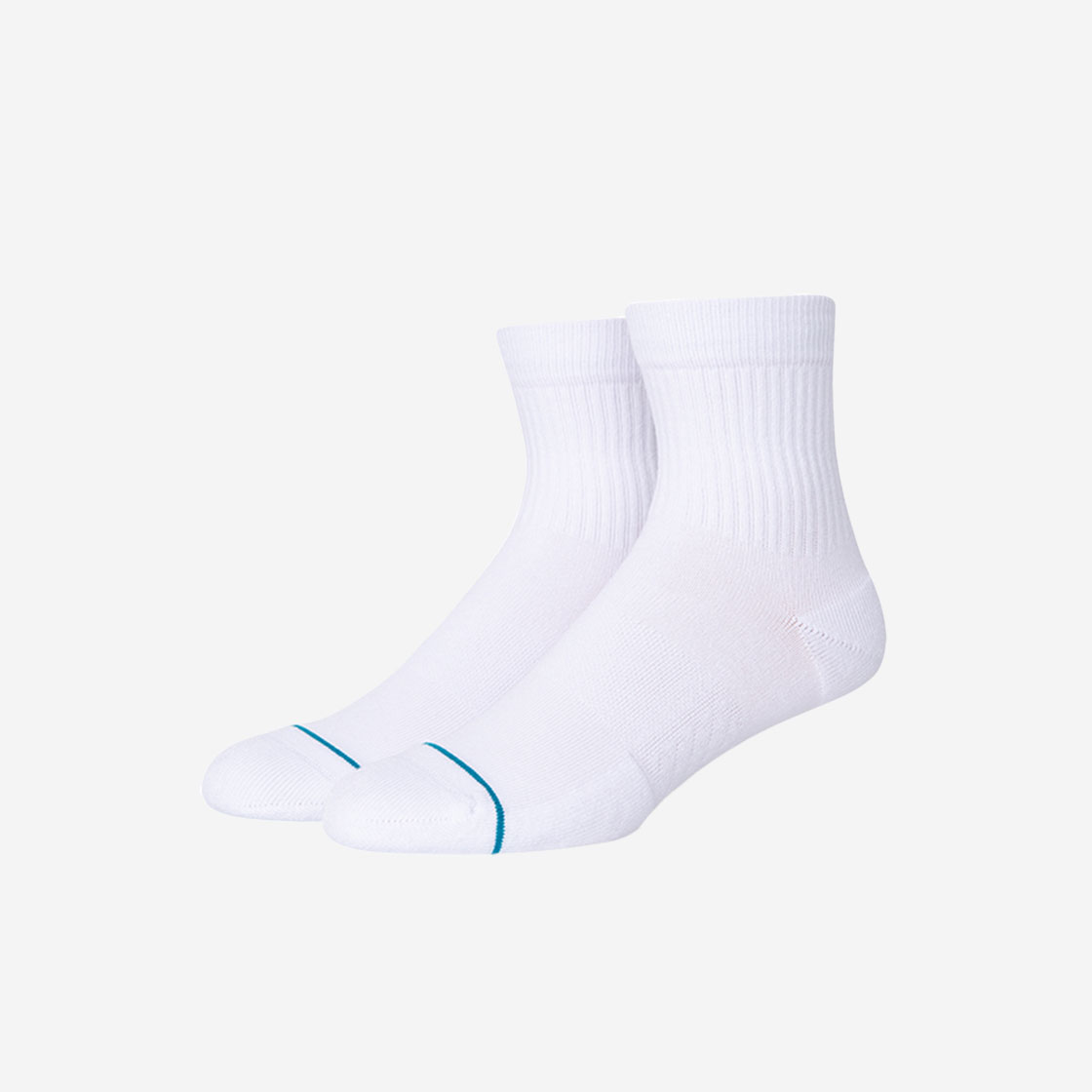 스탠스 아이콘 쿼터 3팩 화이트(STANCE Icon Quarter 3 Pack White) - 2
