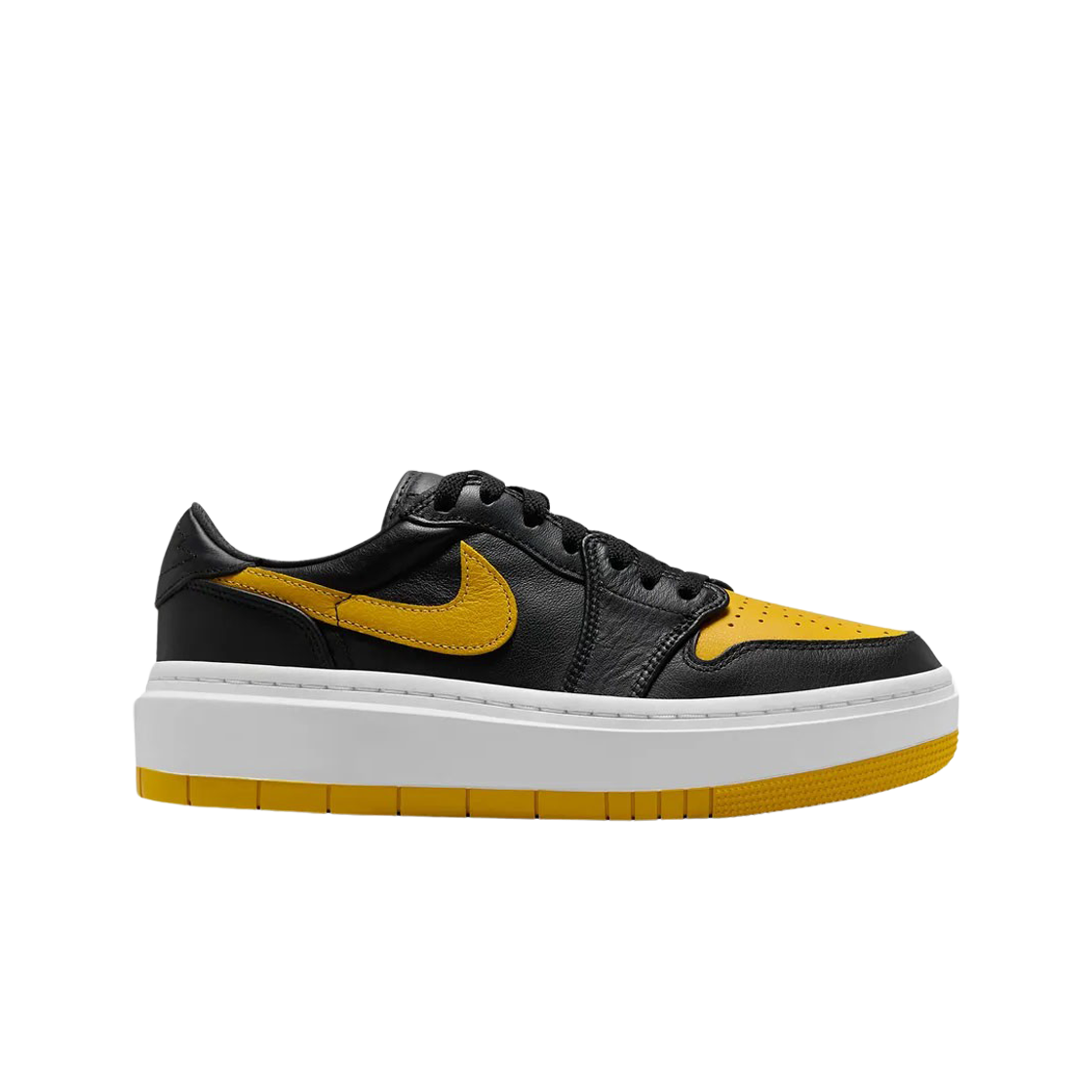 (W) 조던 1 엘리베이트 로우 블랙 옐로우 오커((W) Jordan 1 Elevate Low Black Yellow Ochre)