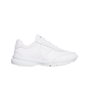 Celine Runner Cr-01 Low Lace-Up Sneakers in Calfskin Optic White