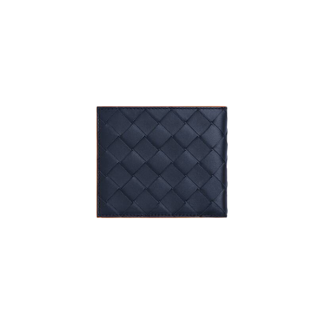 Bottega Veneta Intrecciato Bi-Fold Wallet Space Papaya 상세 이미지 3