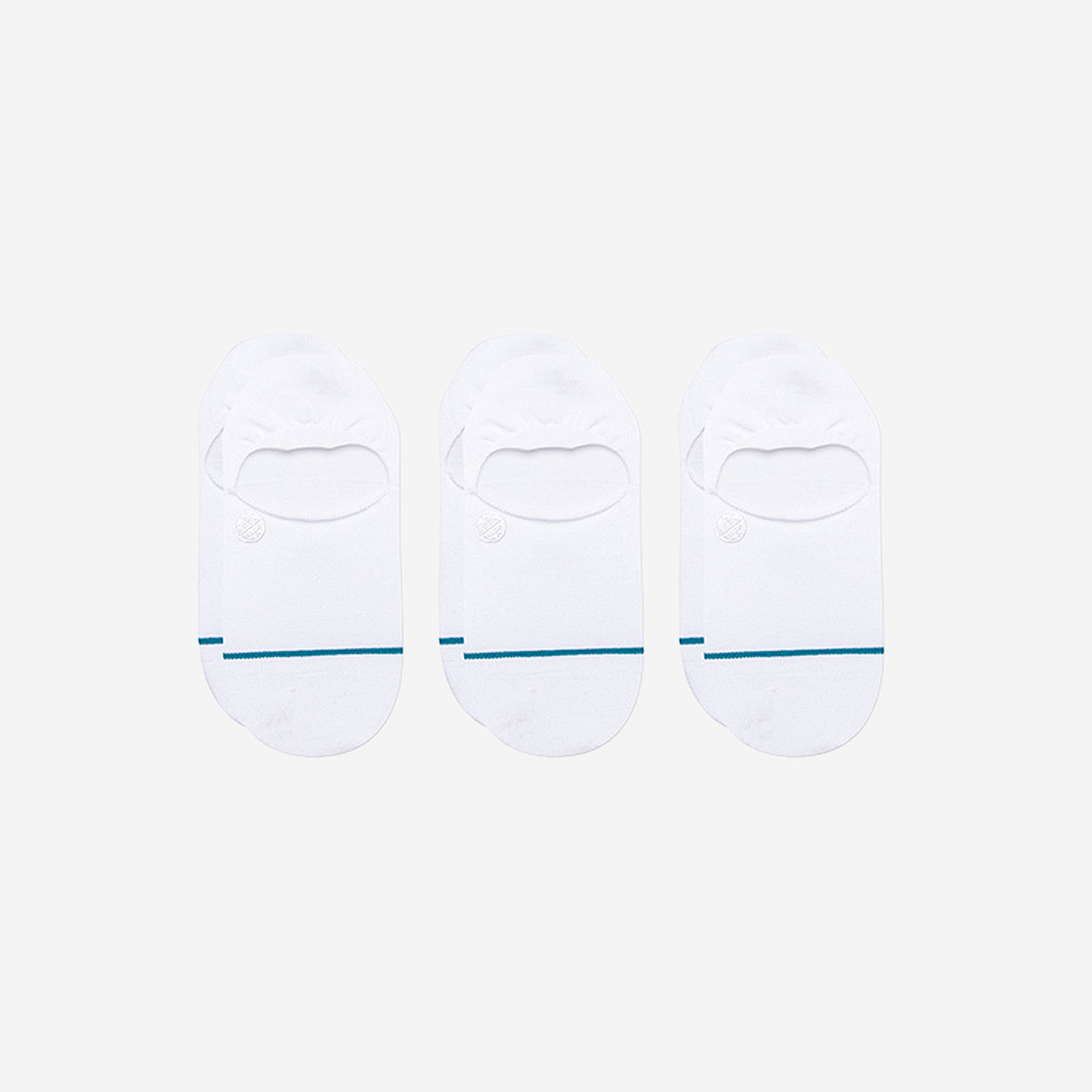 스탠스 아이콘 노 쇼 3팩 화이트(STANCE Icon No Show 3 Pack White) - 2